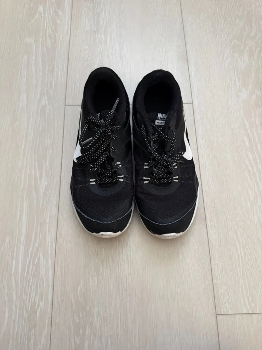 ✨ Nike Dual-Tone Black and White Shoes